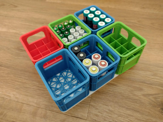 Batterie Kisten Organizer